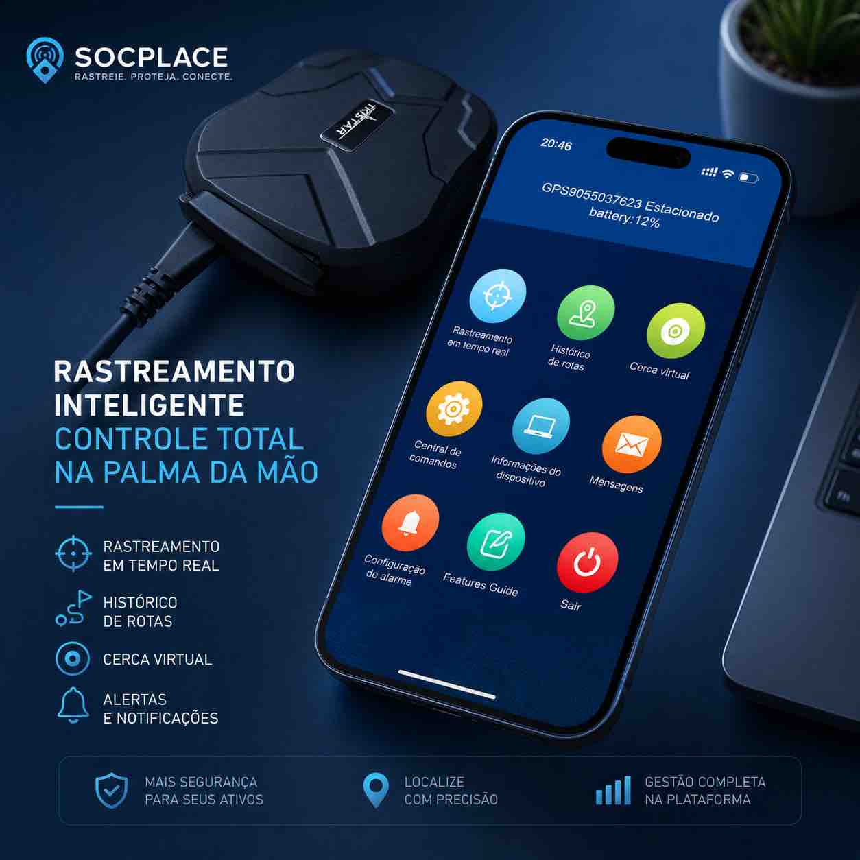 GPS Rastreador + Licença Q Ilimitada